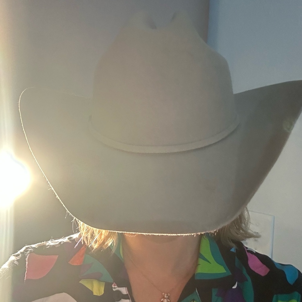 Men's Classic Tan Cowboy Hat - Picture 11 of 11